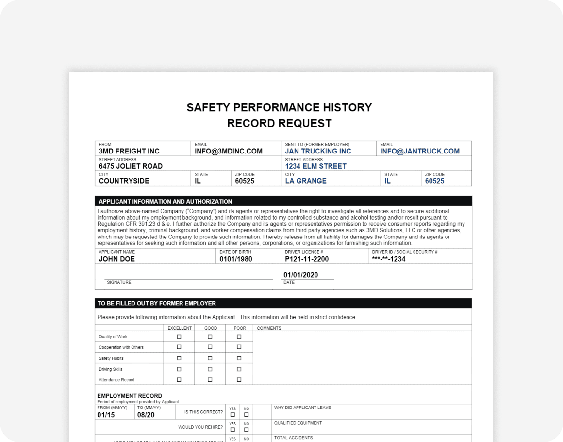 safety-performance-history-record-request