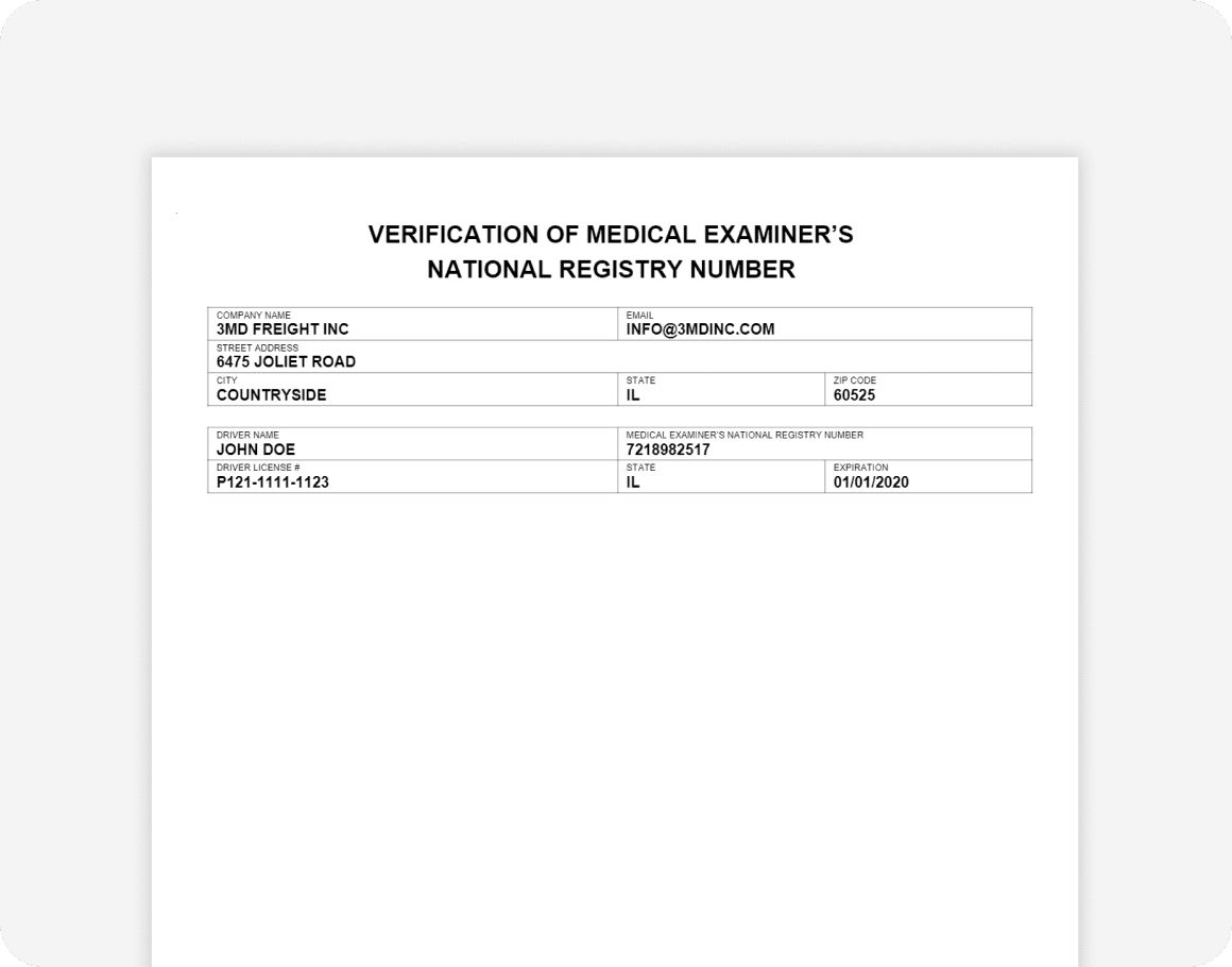 verification-of-medical-examinders-national-registry-number